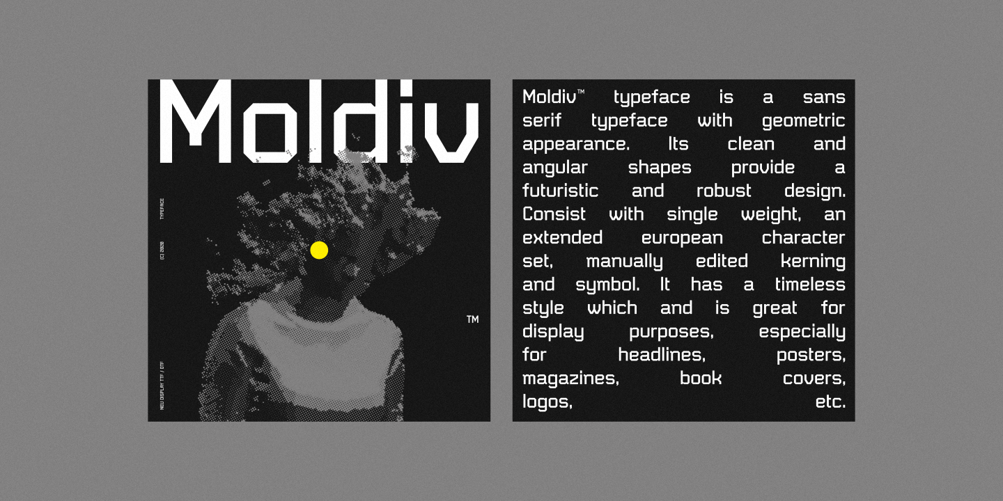 Moldiv Regular Font preview